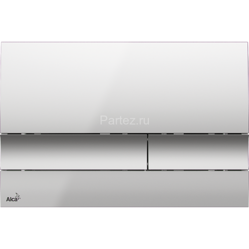 Кнопка смыва Alcadrain, хром - матовая (M1722)