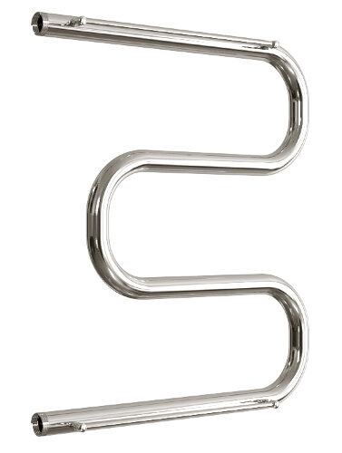 Полотенцесушитель водяной ДВИН M М-образный 60/50 c полкой, полированный (4627086010813)