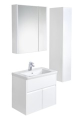 Z_UP Шкаф-колонна правый, белый глянец