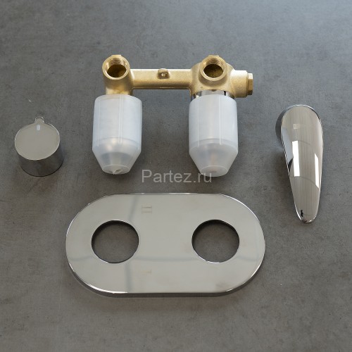 Смеситель Lemark Linara LM0427C для ванны и душа, встраиваемый