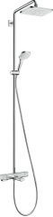 27687000 Croma E 280 1jet Душевая система Showerpipe для ванны, хром
