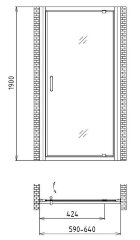 Душевая дверь Gemy Sunny Bay S28120