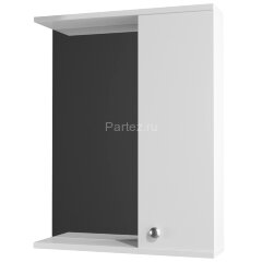 Зеркало-шкаф Loranto Моника 50 без светильника, правостороннее, 500х695х135