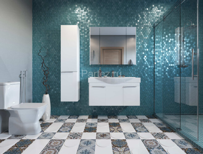 Зеркало-шкаф AQUATON Беверли 100 белый (1A237202BV010)