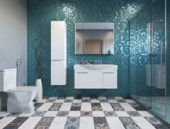 Зеркало-шкаф AQUATON Беверли 100 белый (1A237202BV010)