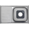 Мойка 8050 L MELANA 0,6/160 накладная прямоугольная с сифоном (014 t L*10)