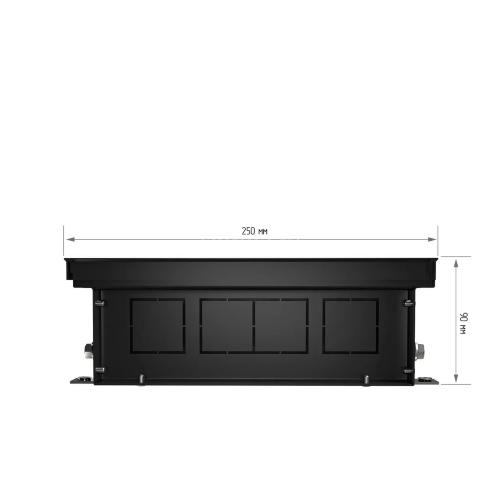 Конвектор внутрипольный Royal Thermo ATRIUM-90/250/1200-DG-U-BL
