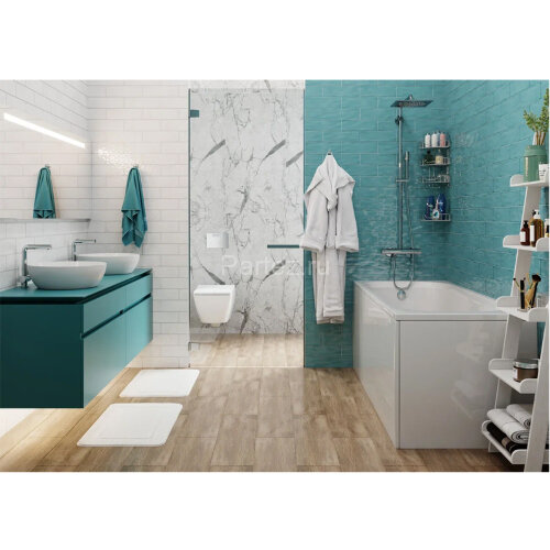 Ванна акриловая VAGNERPLAST KASANDRA прямоугольная, 160х70 см, белая (VPBA167KAS2X-04)