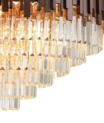 Подвесная люстра Natali Kovaltseva VERTIGO 81439/12C COBALT