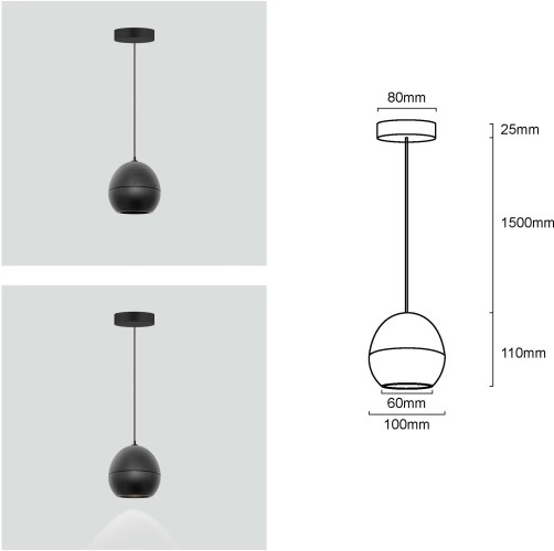 Подвесной светильник Fiberli 12110401