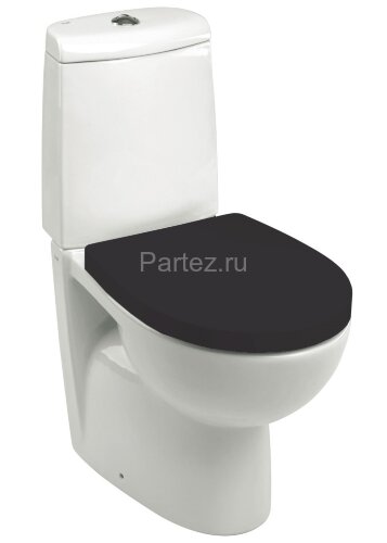 Крышка-сиденье Roca VICTORIA NORD микролифт, черная крышка (Z.RU93.0.262.7)