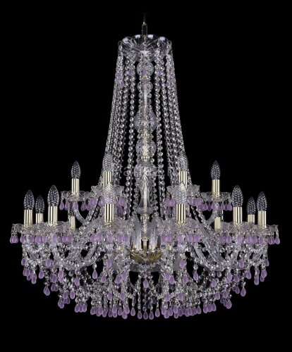 Подвесная люстра Bohemia 1410/12+6/300/h-95 G V7010