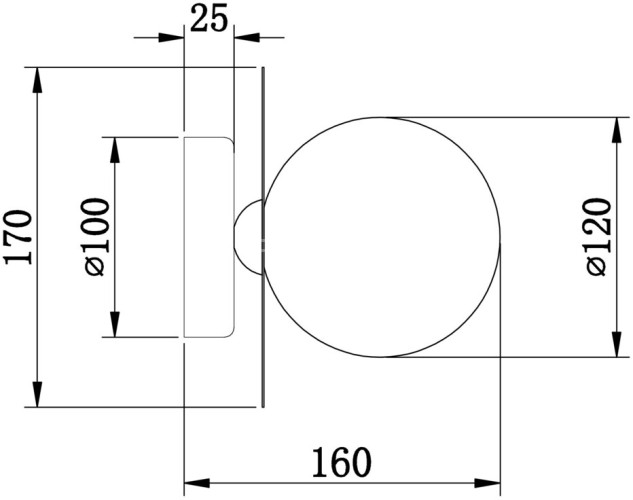 Бра Freya FR5391WL-01BS
