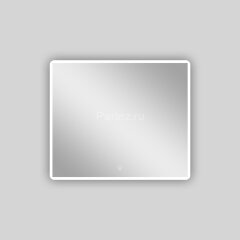 Зеркало AZARIO Lucia 800х680 с подсветкой, сенсорный выключатель с функцией диммера (AZ-Z-061-1CS)