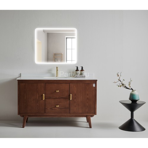 Зеркало AZARIO Lucia 800х680 с подсветкой, сенсорный выключатель с функцией диммера (AZ-Z-061-1CS)