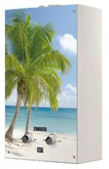 Газовая колонка ZANUSSI Fonte Glass Paradiso