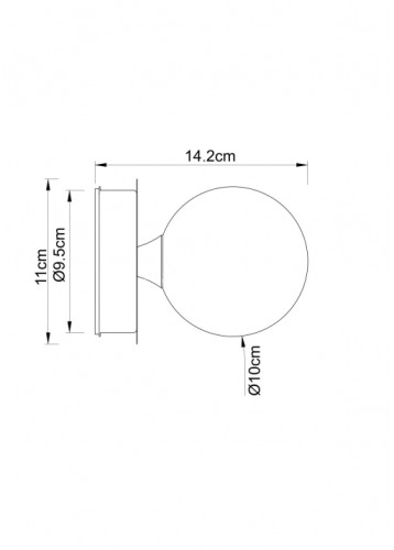 Бра Arte Lamp A5663AP-1AB