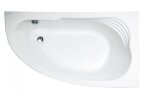 Ванна акриловая Roca MERIDA асимметричная 170Х100, правосторонняя
