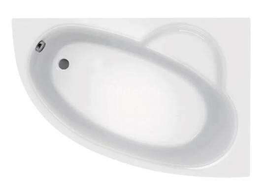 Ванна акриловая Roca WELNA асимметричная 160х100 правосторонняя, белая (Z.RU93.0.299.8)