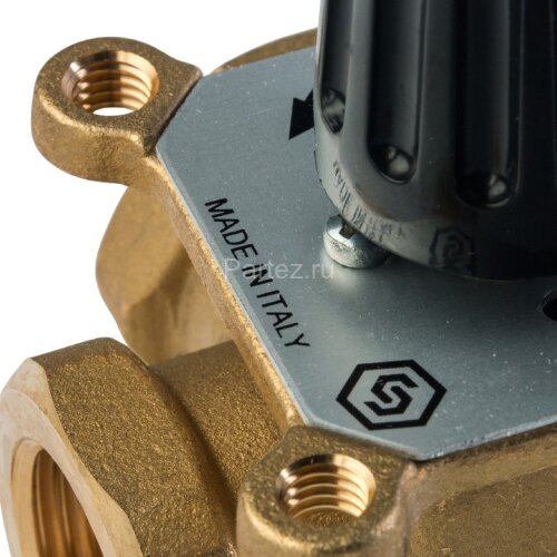 Трехходовой смесительный клапан 1" KVs 8 Stout