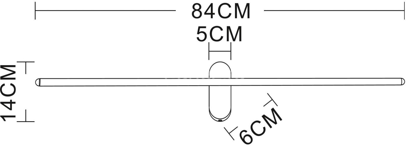 Бра Arte Lamp A2028AP-1BK