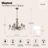 Подвесная люстра Maytoni RC247-PL-06-R