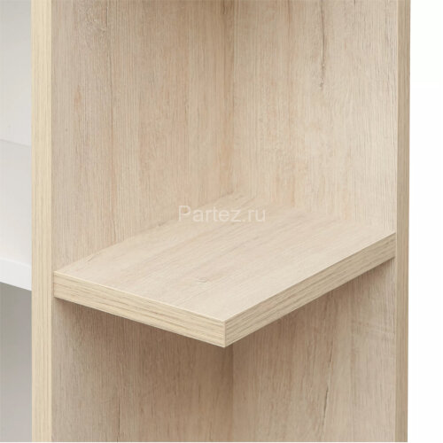 Пенал подвесной AQUATON Сканди с зеркалом, дуб верона (1A253403SDB20)