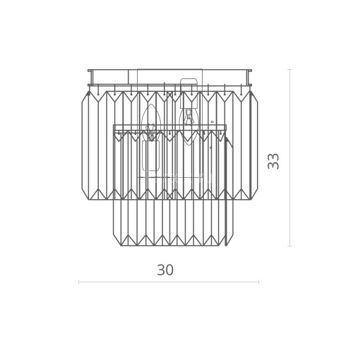 Бра Divinare 3001/01 AP-2