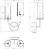 Бра Maytoni MOD223WL-02BS1