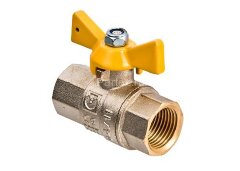 Кран шаровой газовый 3/4&quot; в-в баб. VALTEC VALGAS