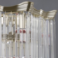 Подвесная люстра ILLUMICO IL3357-6+3PSQ-24 GD LYRA