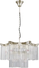 Подвесная люстра ILLUMICO IL3357-6+3PSQ-24 GD LYRA