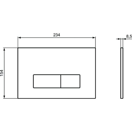 Промо-комплект Ideal Standard Tesi Aqua Blade Унитаз подвесной с инсталляцией с сиденьем Микролифт +
