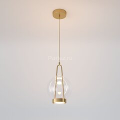 Подвесной светильник Eurosvet 50267/1 LED латунь