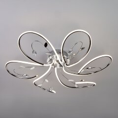 Потолочная люстра Eurosvet 90082/6 хром