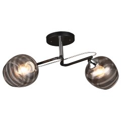 Потолочная люстра Imex MD.1042-2-S BK+CH