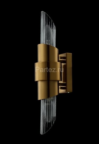 Бра Crystal Lux JUSTO AP2 BRASS