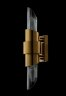 Бра Crystal Lux JUSTO AP2 BRASS