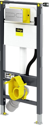 Viega Prevista 792862 Инсталяционный сет с кнопкой Visign for Style 23