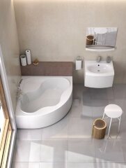 Ванна акриловая Ravak GENTIANA 150 x150 белая