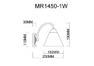 Бра MyFar MR1450-1W