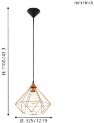 Подвесной светильник Eglo 94194