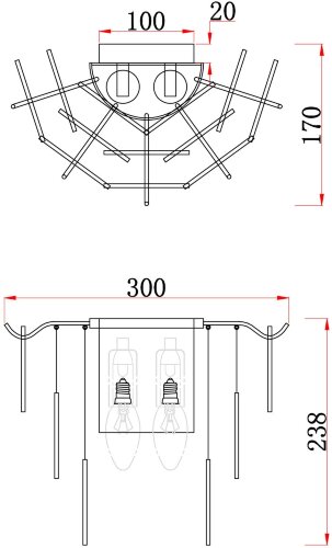 Настенный светильник Freya FR5104WL-02N