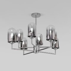 Потолочная люстра Eurosvet 60156/8 хром