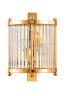Бра Crystal Lux TADEO AP2 GOLD/TRANSPARENTE