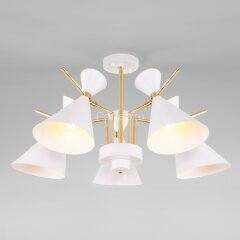 Потолочная люстра Eurosvet 70114/5 белый