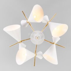 Потолочная люстра Eurosvet 70114/5 белый