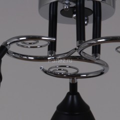 Потолочная люстра Reluce 70139-3.3-03 CR+BK