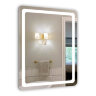 Зеркало AZARIO Dallas 600х800 с подсветкой, сенсорный выключатель с функцией диммера (AZ-Z-043CS)