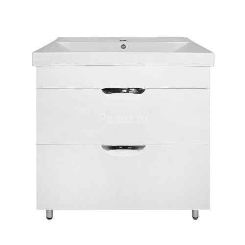 Комплект тумба Стиль- 80/2Н "Соло" 815х465х890 напольная, с раковиной Tempo 80 (CS00091380)